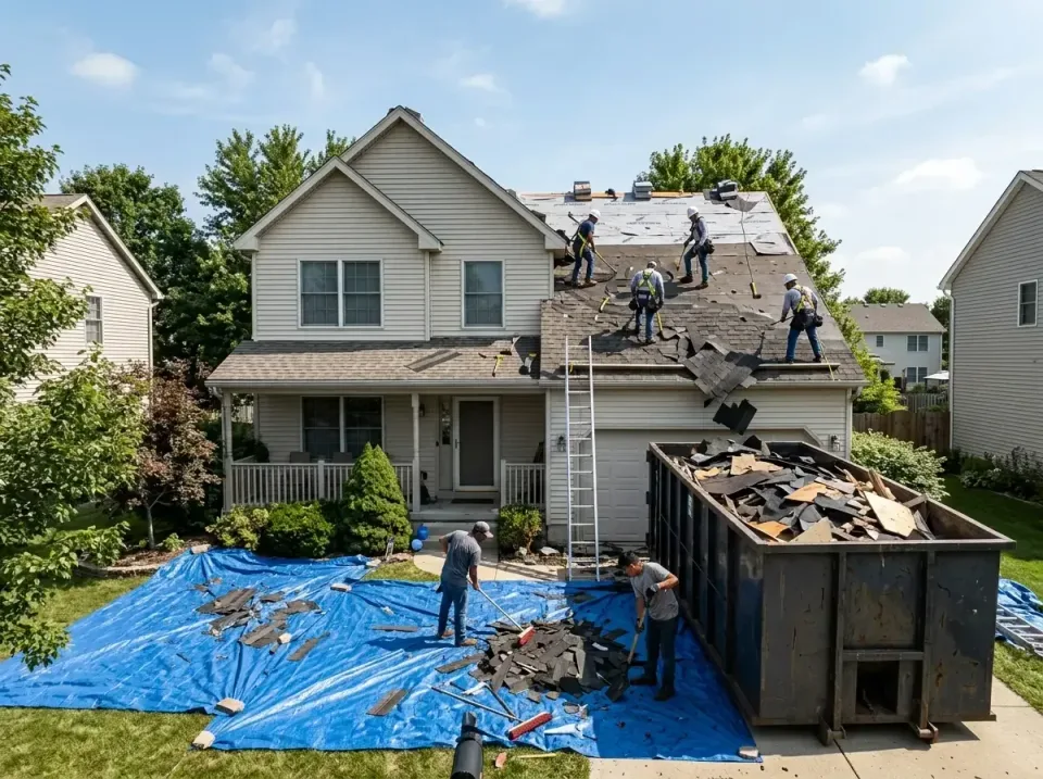 roof-replacement-debris-remova-004 — frequently asked questions, Cheapest Dumpster Rentals in Ormond Beach, FL